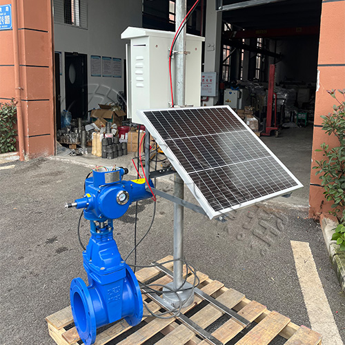 石首皓久 Z945X-16Q免布线太阳能电动闸阀 农业灌溉 支持远程智能控制